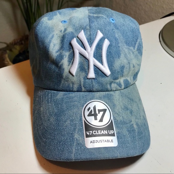 denim ny hat